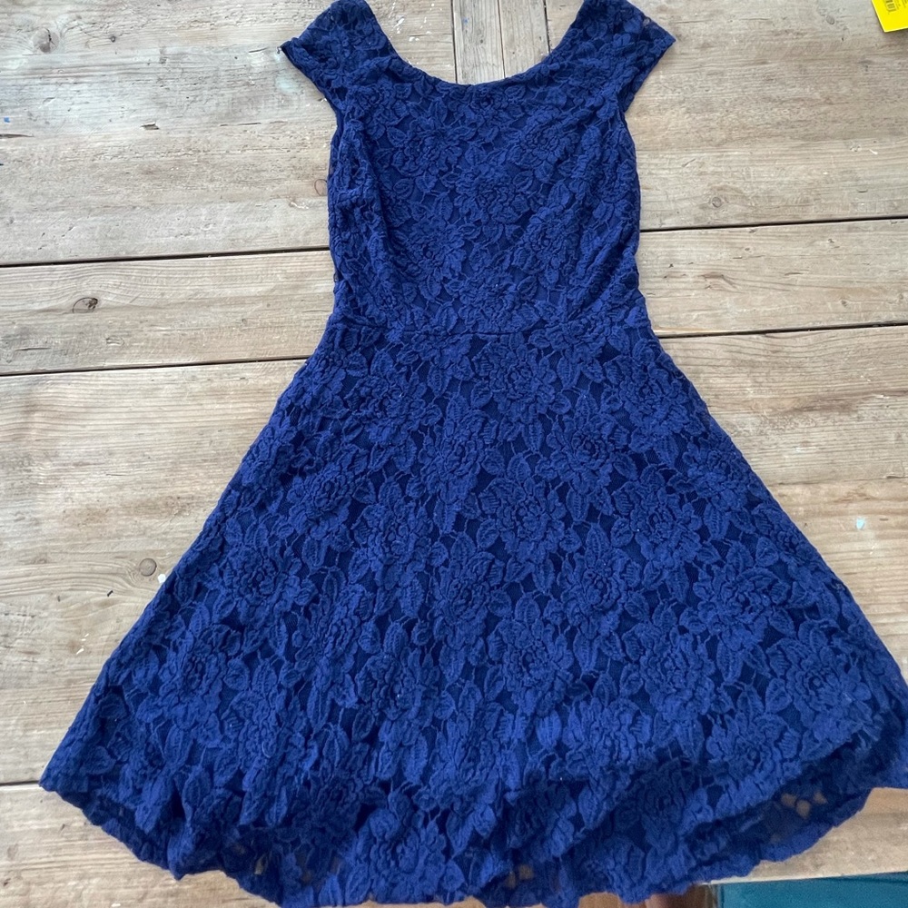 Nordstrom Blue Lace Dress